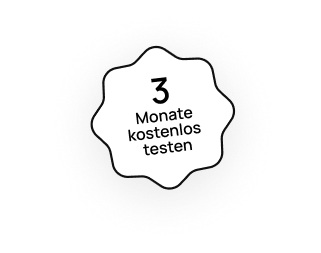 3 Monate kostenlos testen